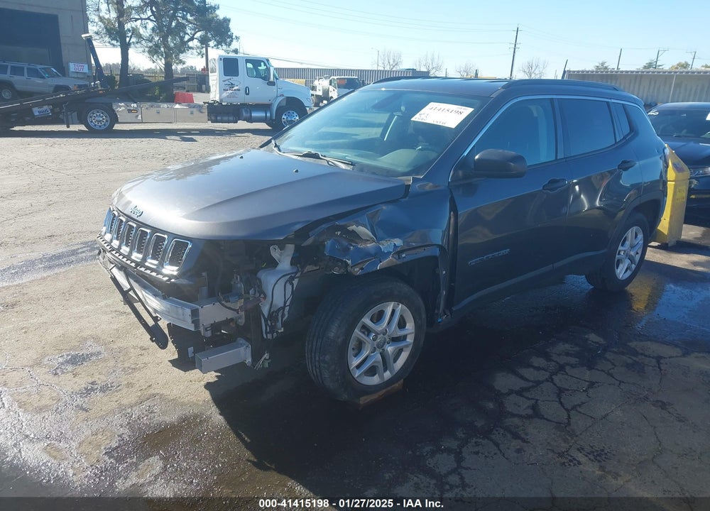 2021 JEEP COMPASS VIN: 3C4NJCAB5MT572145