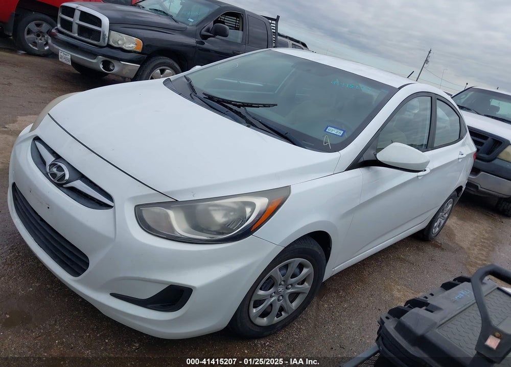 2014 HYUNDAI ACCENT GLS VIN: KMHCT4AE9EU666310
