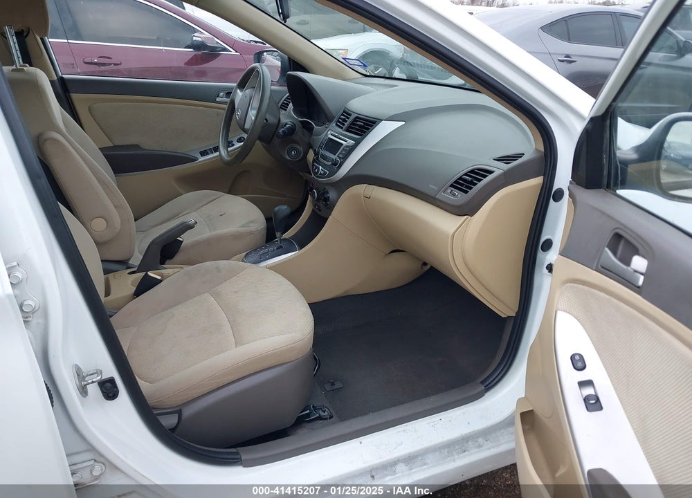 2014 HYUNDAI ACCENT GLS VIN: KMHCT4AE9EU666310