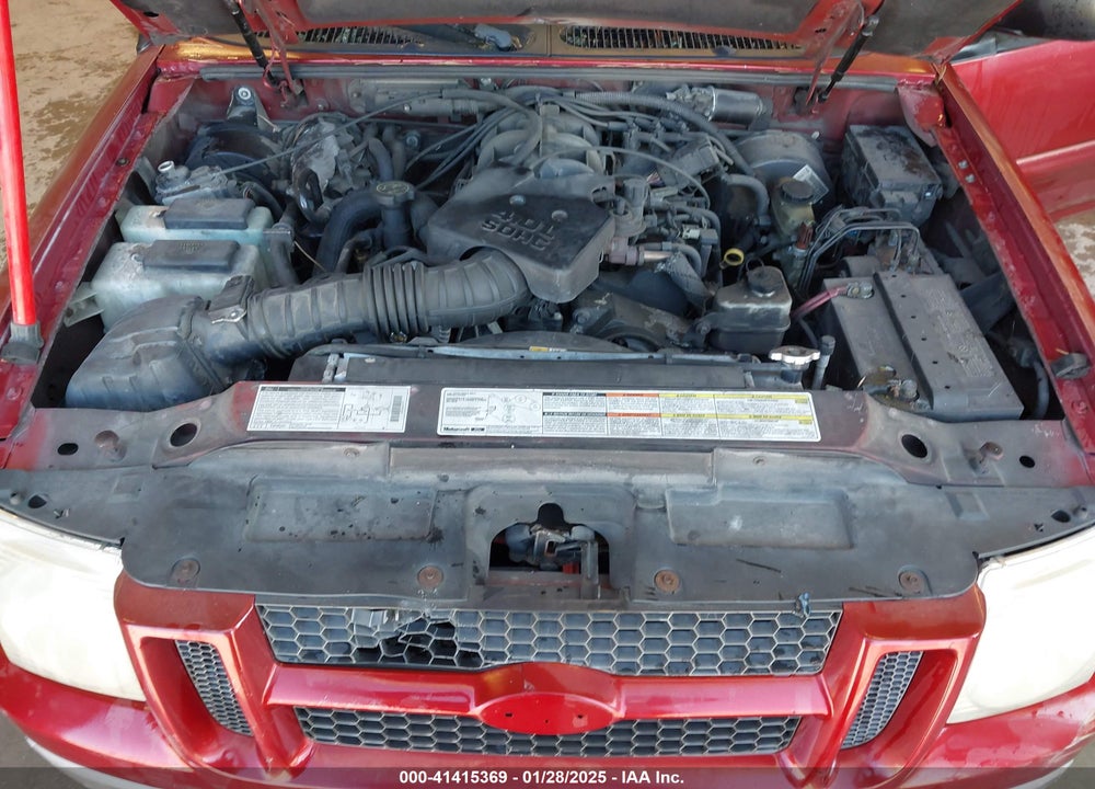 2001 FORD EXPLORER SPORT TRAC VIN: 1FMZU67E41UB72523