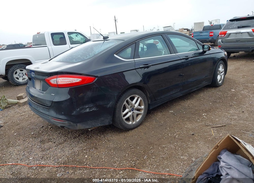 2016 FORD FUSION SE VIN: 1FA6P0H72G5125253