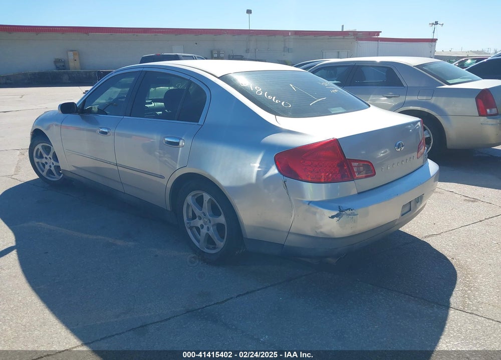2004 INFINITI G35 VIN: JNKCV51E34M618660