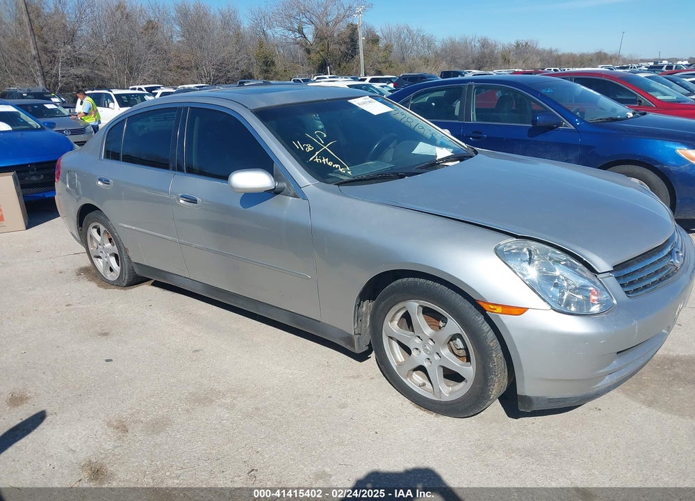 2004 INFINITI G35 VIN: JNKCV51E34M618660