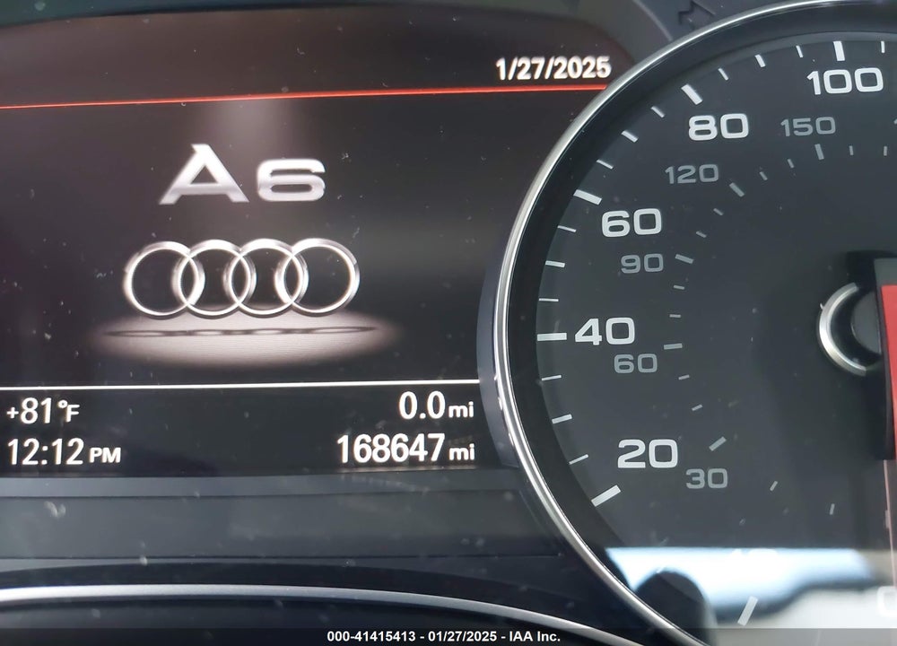 2014 AUDI A6 VIN: WAUGFAFC8EN065951