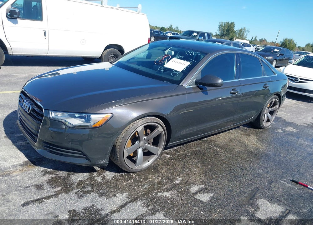 2014 AUDI A6 VIN: WAUGFAFC8EN065951