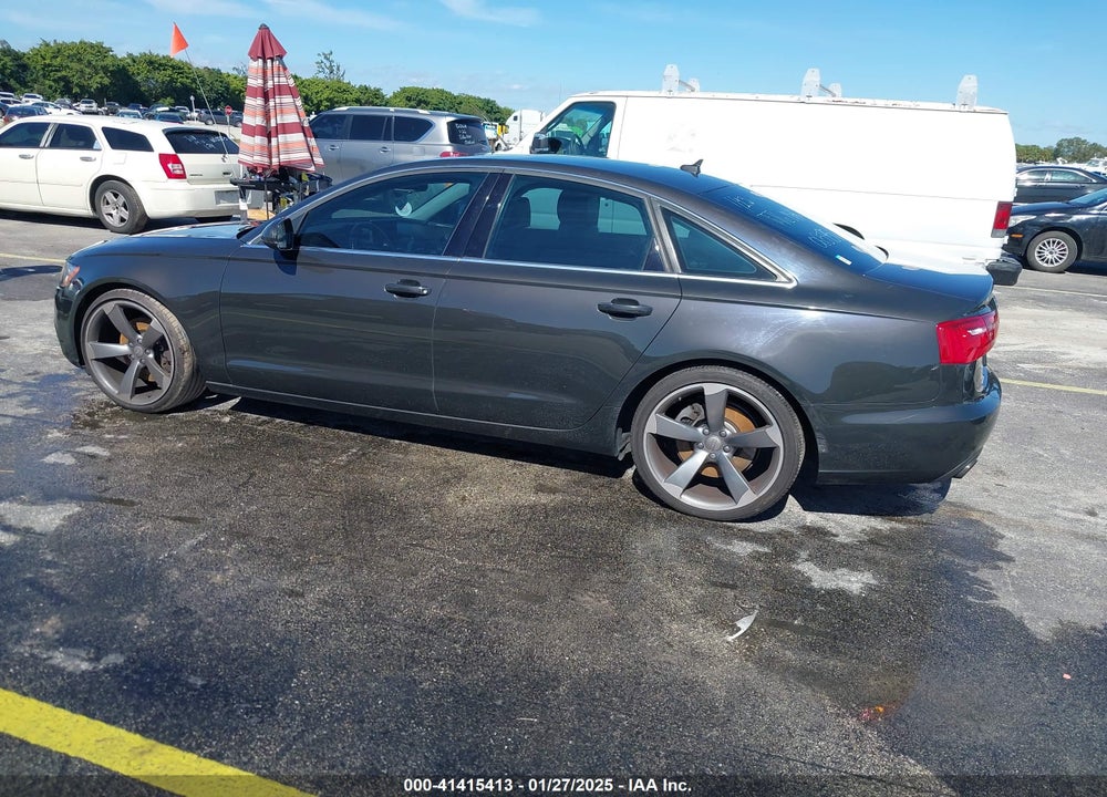 2014 AUDI A6 VIN: WAUGFAFC8EN065951