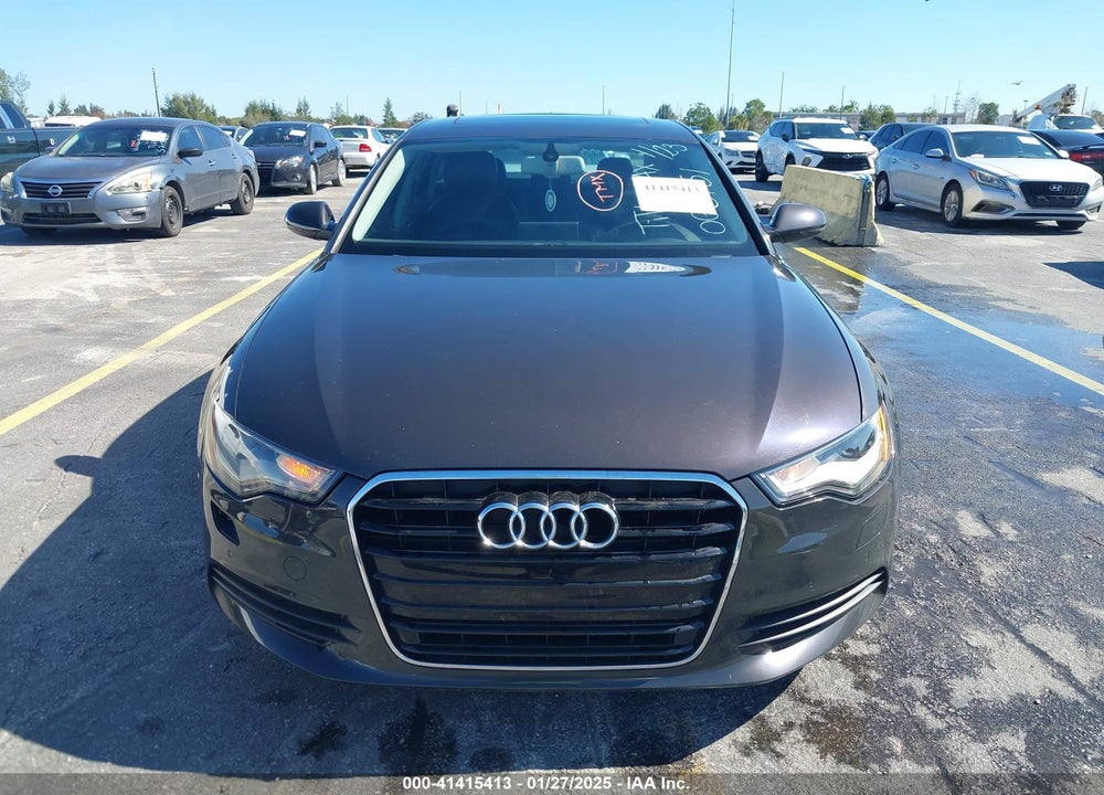 2014 AUDI A6 VIN: WAUGFAFC8EN065951