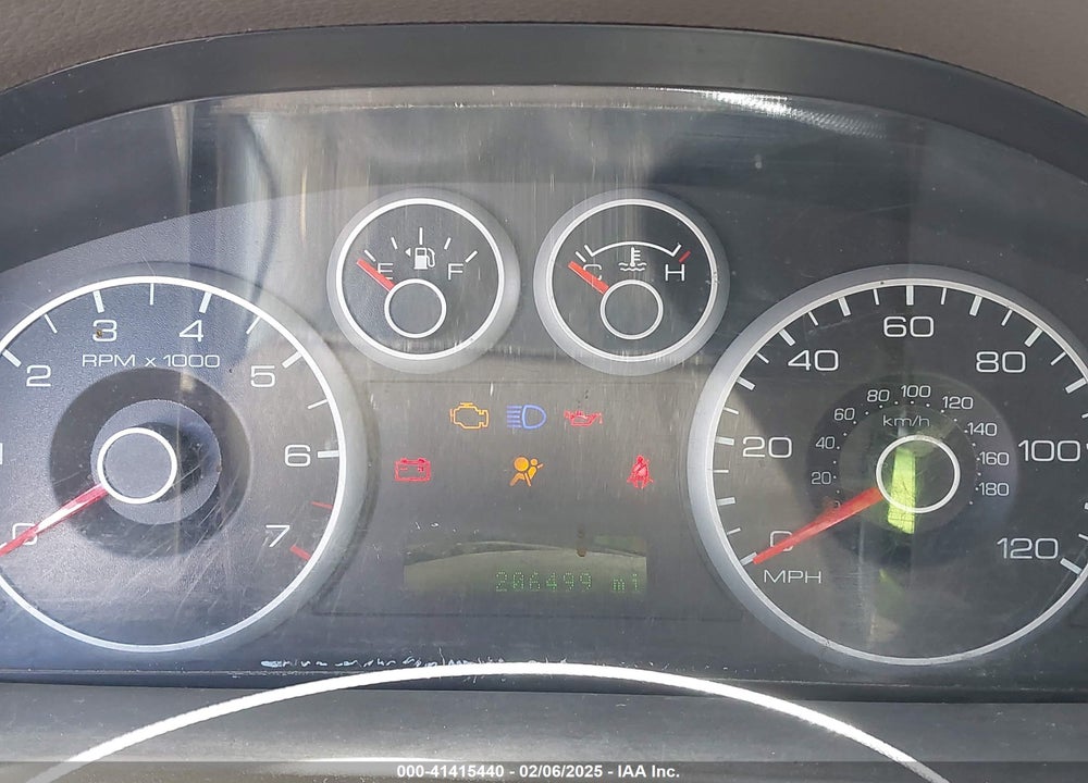 2006 FORD FUSION SEL VIN: 3FAFP081X6R166298