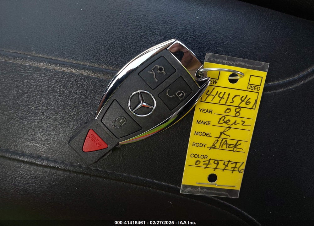 2008 MERCEDES-BENZ R 350 4MATIC VIN: 4JGCB65E28A079476