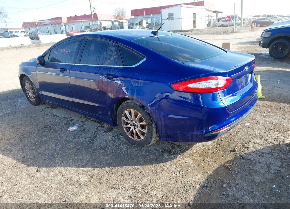 2016 FORD FUSION S VIN: 3FA6P0G72GR382203