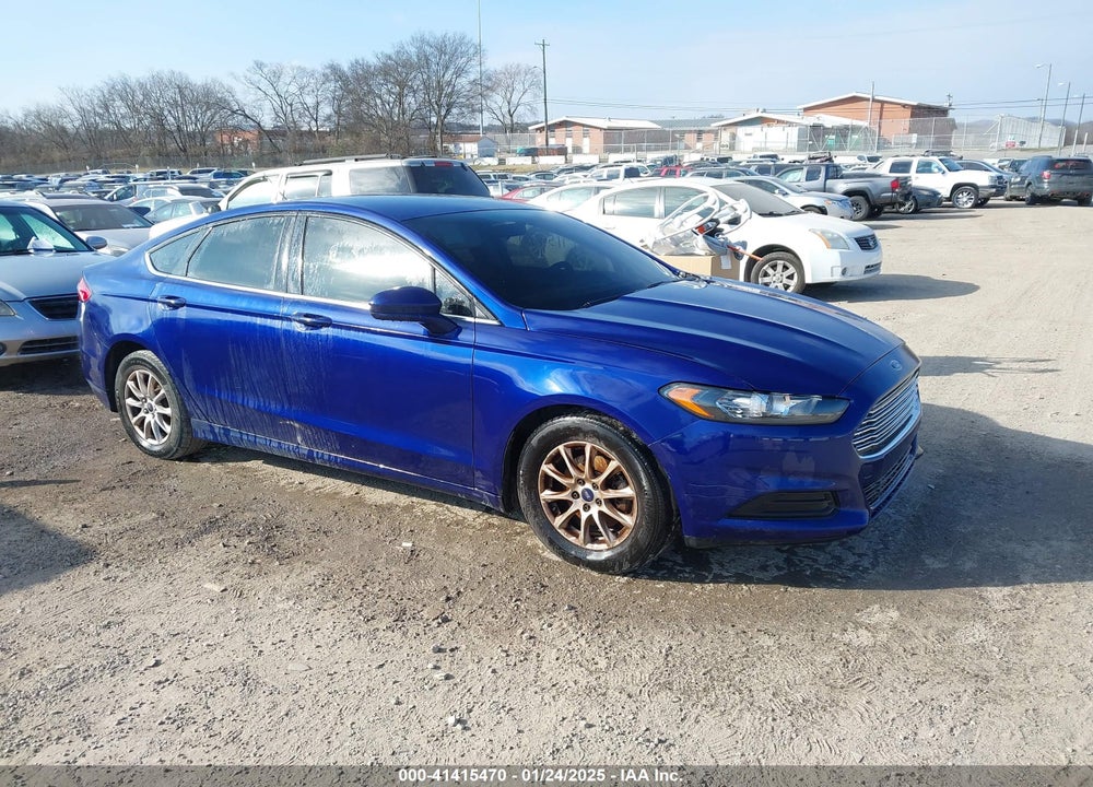 2016 FORD FUSION S VIN: 3FA6P0G72GR382203