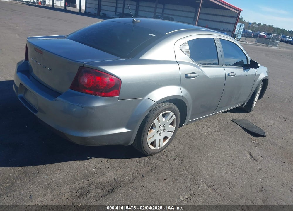2013 DODGE AVENGER VIN: 1C3CDZAB7DN541159