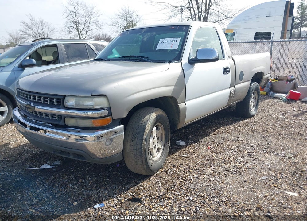 2000 CHEVROLET SILVERADO 1500 LS VIN: 1GCEK14V4YZ353294