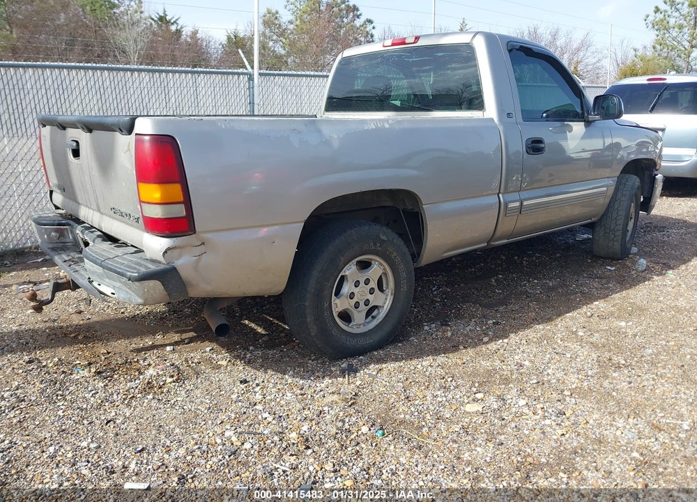 2000 CHEVROLET SILVERADO 1500 LS VIN: 1GCEK14V4YZ353294