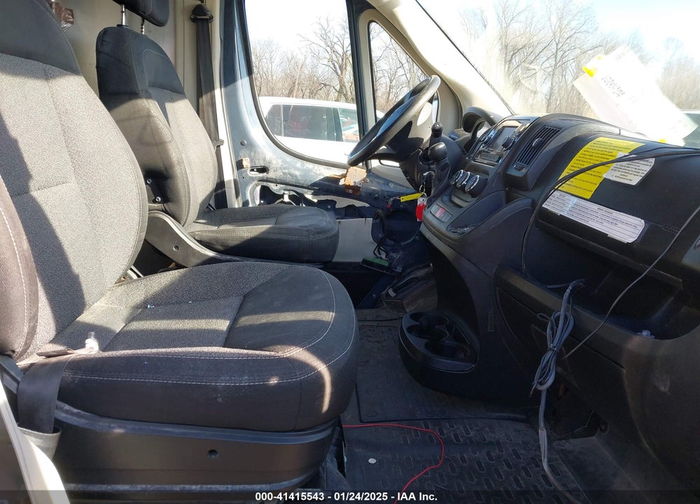 2019 RAM PROMASTER 3500 CARGO VAN HIGH ROOF 159 WB EXT VIN: 3C6URVJG8KE549043