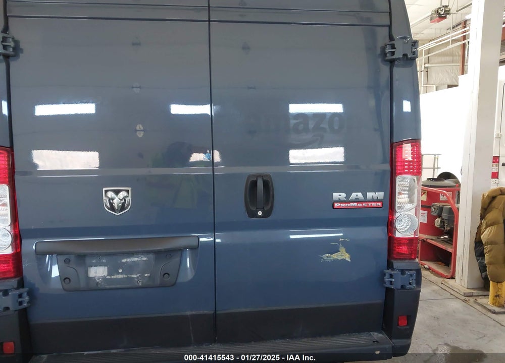 2019 RAM PROMASTER 3500 CARGO VAN HIGH ROOF 159 WB EXT VIN: 3C6URVJG8KE549043