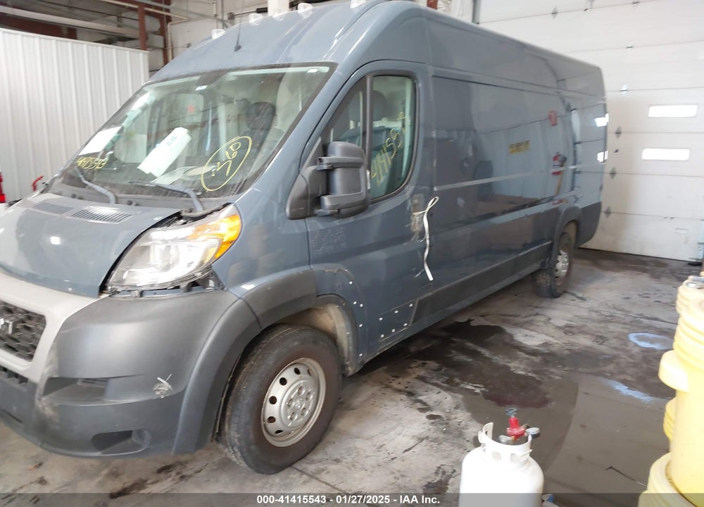 2019 RAM PROMASTER 3500 CARGO VAN HIGH ROOF 159 WB EXT VIN: 3C6URVJG8KE549043