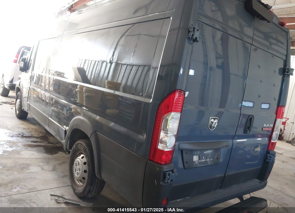 2019 RAM PROMASTER 3500 CARGO VAN HIGH ROOF 159 WB EXT VIN: 3C6URVJG8KE549043
