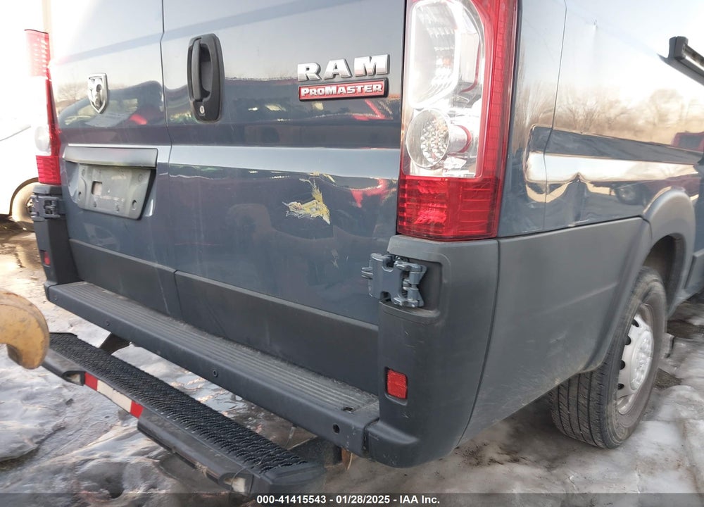 2019 RAM PROMASTER 3500 CARGO VAN HIGH ROOF 159 WB EXT VIN: 3C6URVJG8KE549043