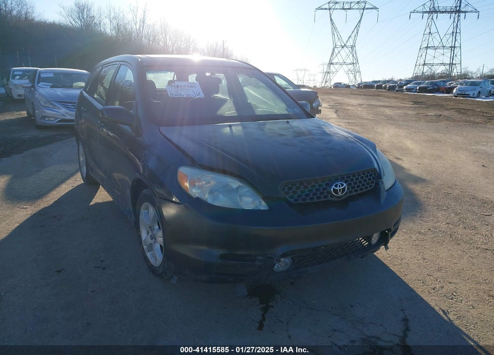2003 TOYOTA MATRIX/XR VIN: 2T1KR32E73C067617