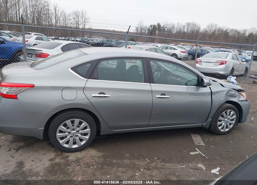 2014 NISSAN SENTRA S VIN: 3N1AB7AP9EL635041