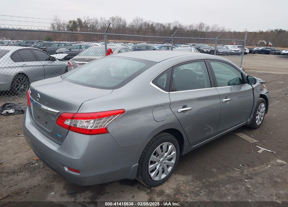 2014 NISSAN SENTRA S VIN: 3N1AB7AP9EL635041