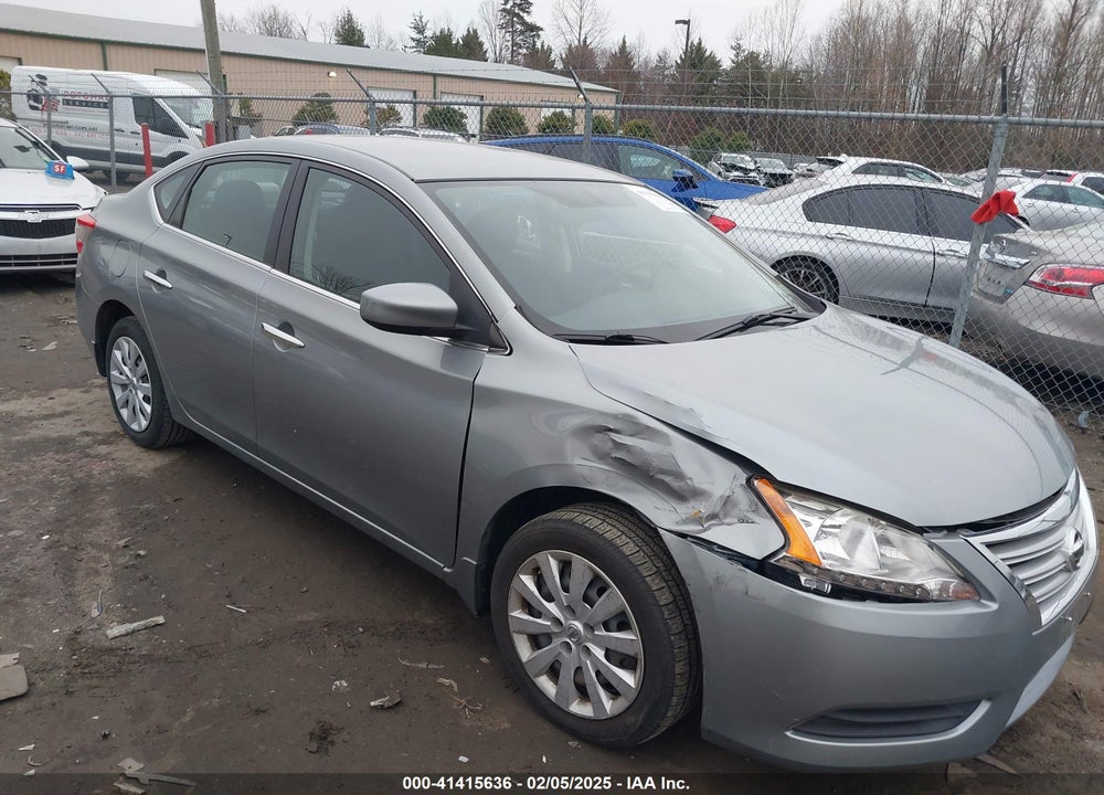 2014 NISSAN SENTRA S VIN: 3N1AB7AP9EL635041