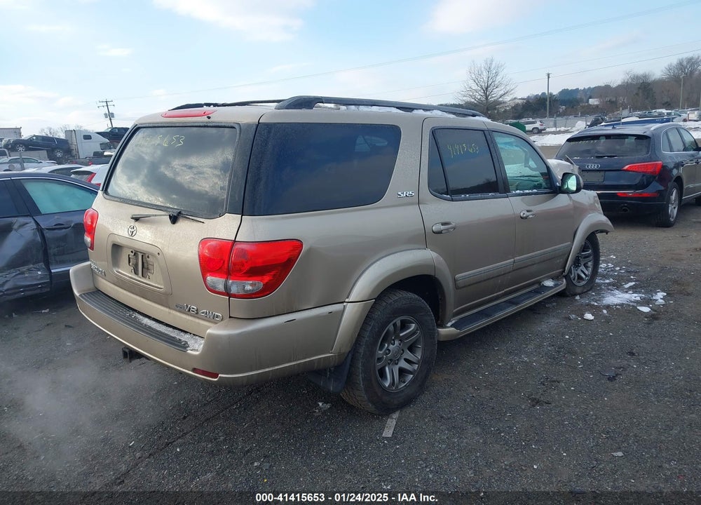2007 TOYOTA SEQUOIA SR5 V8 VIN: 5TDBT44AX7S285517