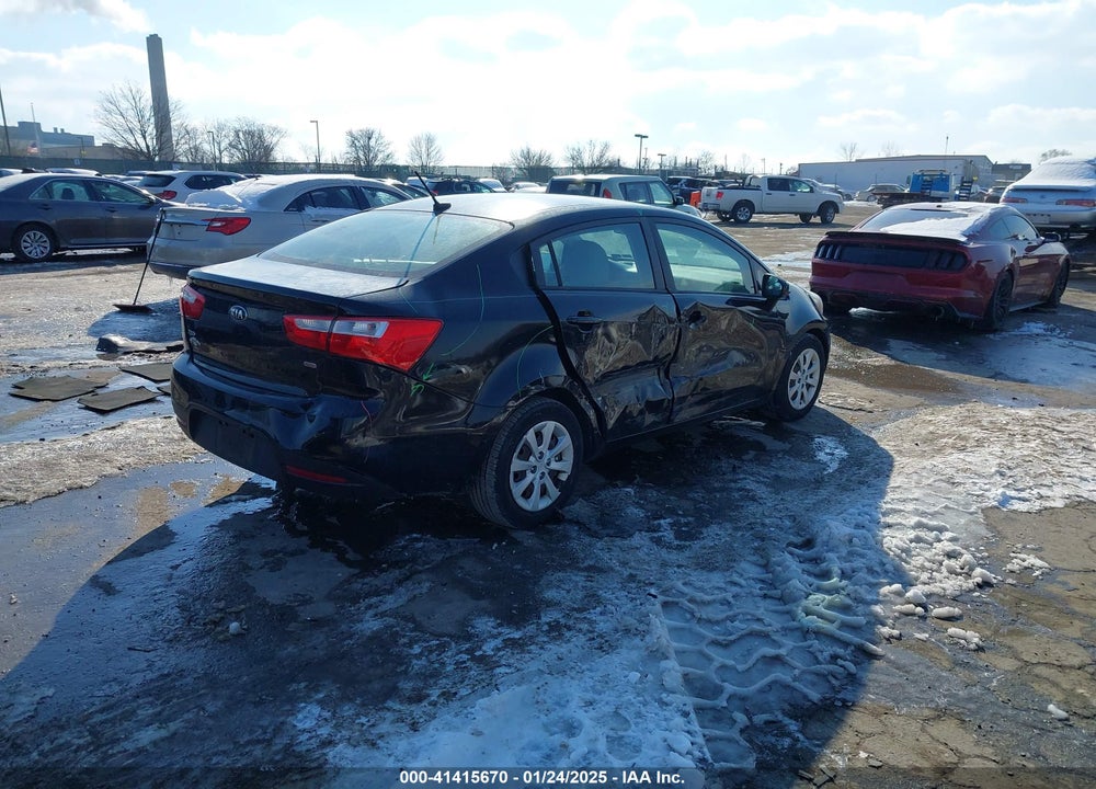 2015 KIA RIO VIN: KNADM4A30F6465967