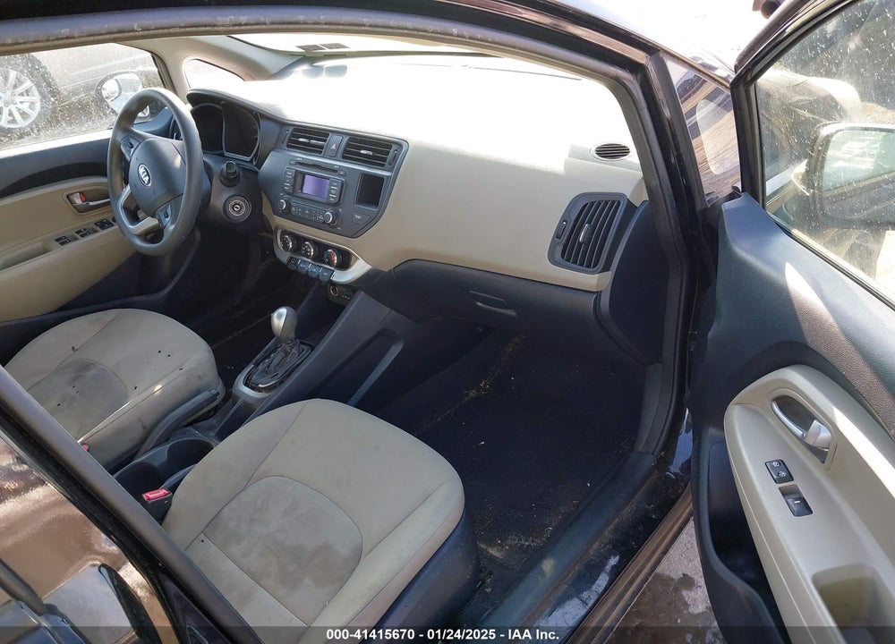 2015 KIA RIO VIN: KNADM4A30F6465967