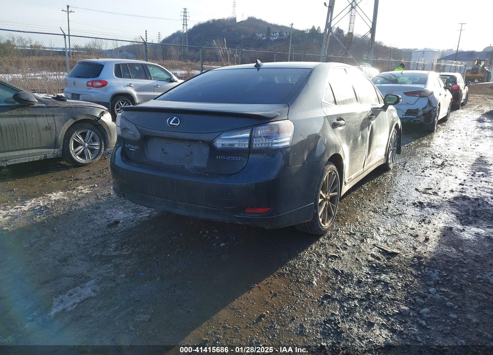2010 LEXUS HS 250H VIN: JTHBB1BA0A2008098