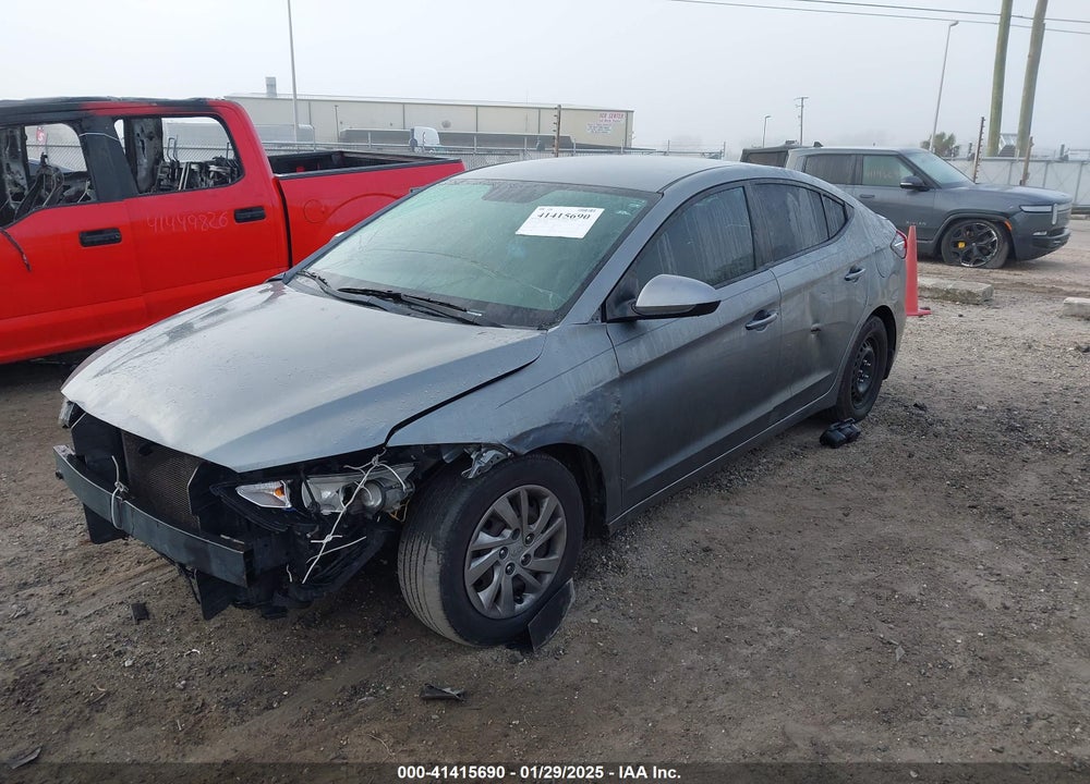 2017 HYUNDAI ELANTRA SE VIN: KMHD74LF1HU368823