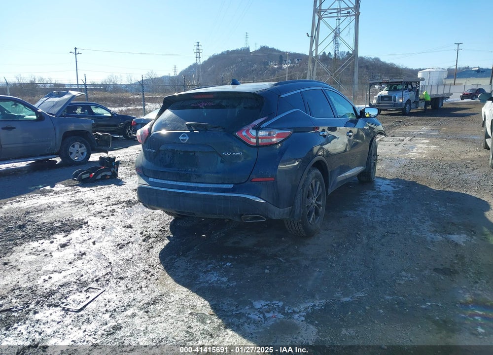 2018 NISSAN MURANO VIN: 5N1AZ2MH2JN175064