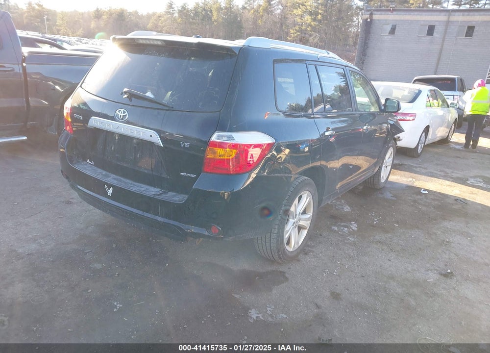2009 TOYOTA HIGHLANDER LIMITED VIN: JTEES42A092125140