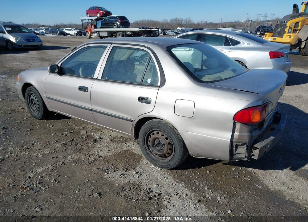 1999 TOYOTA COROLLA CE VIN: 2T1BR12E8XC130704