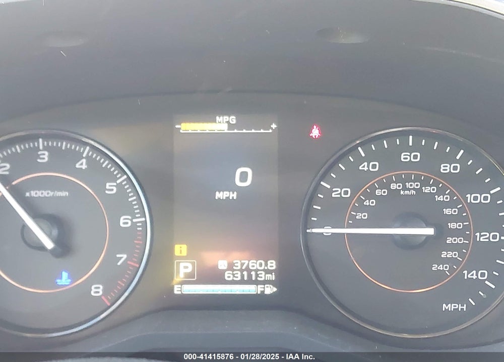 2019 SUBARU CROSSTREK 2.0I PREMIUM VIN: JF2GTAEC3KH222133