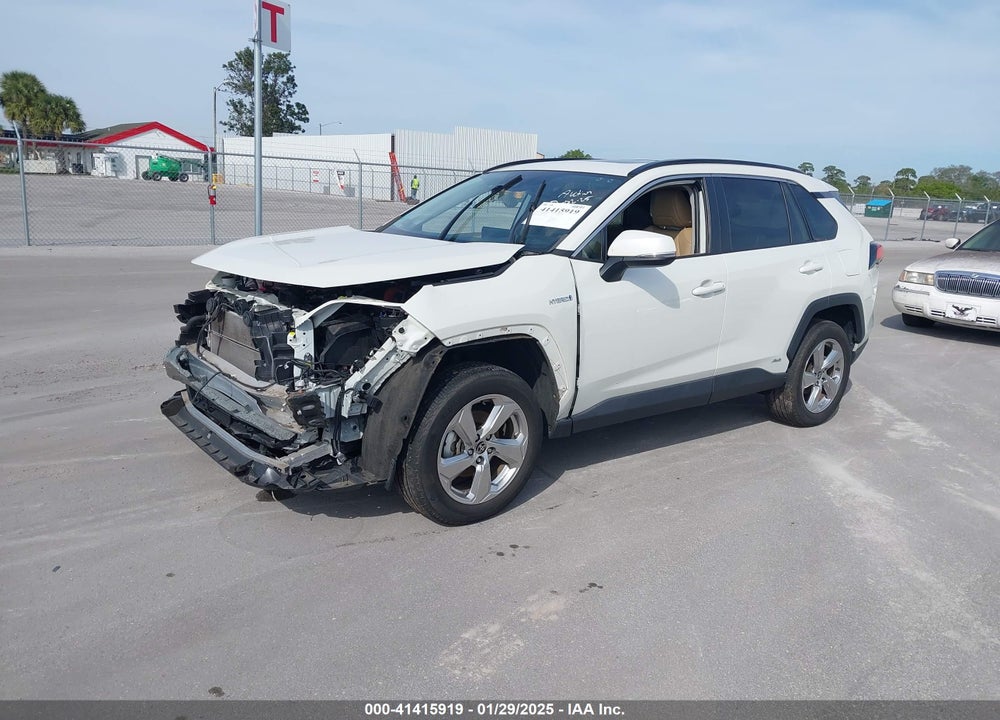 2021 TOYOTA RAV4 HYBRID XLE PREMIUM VIN: 4T3B6RFV4MU046155