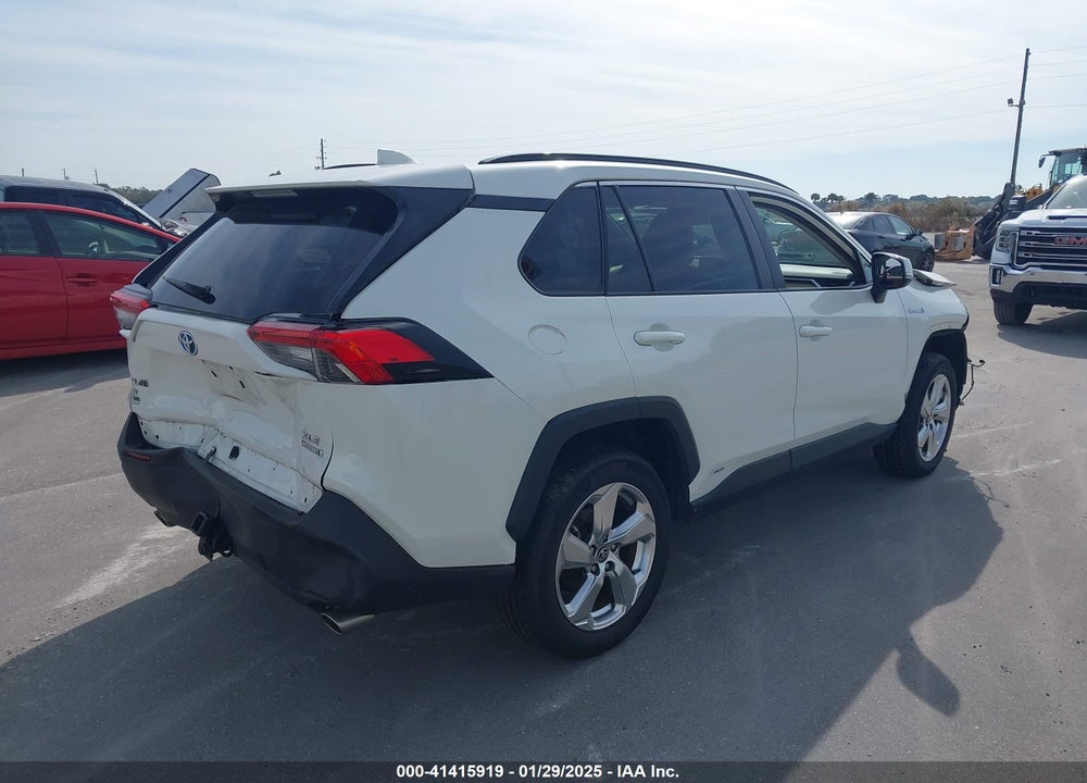 2021 TOYOTA RAV4 HYBRID XLE PREMIUM VIN: 4T3B6RFV4MU046155