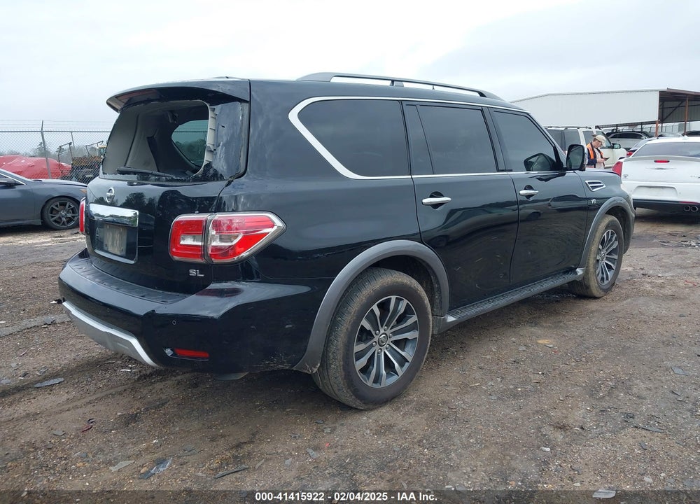 2017 NISSAN ARMADA SL VIN: JN8AY2ND7H9002506