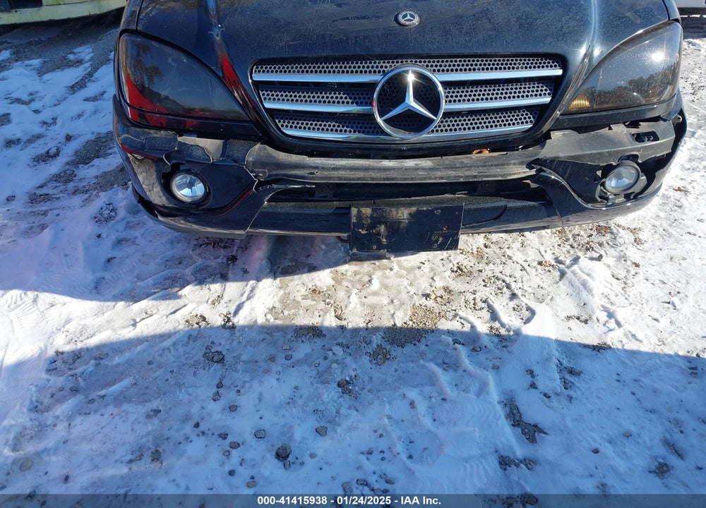 2001 MERCEDES-BENZ ML 55 AMG VIN: 4JGAB74E71A255572