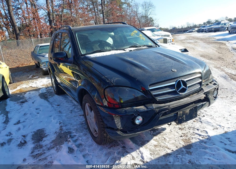 2001 MERCEDES-BENZ ML 55 AMG VIN: 4JGAB74E71A255572