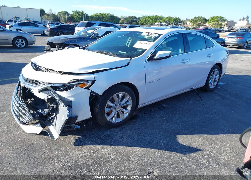 2020 CHEVROLET MALIBU FWD LT VIN: 1G1ZD5ST2LF125298