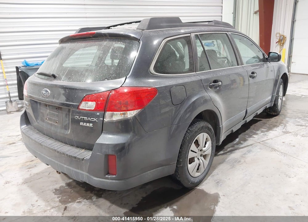 2011 SUBARU OUTBACK 2.5I VIN: 4S4BRBAC4B1382707