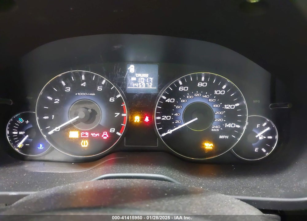 2011 SUBARU OUTBACK 2.5I VIN: 4S4BRBAC4B1382707