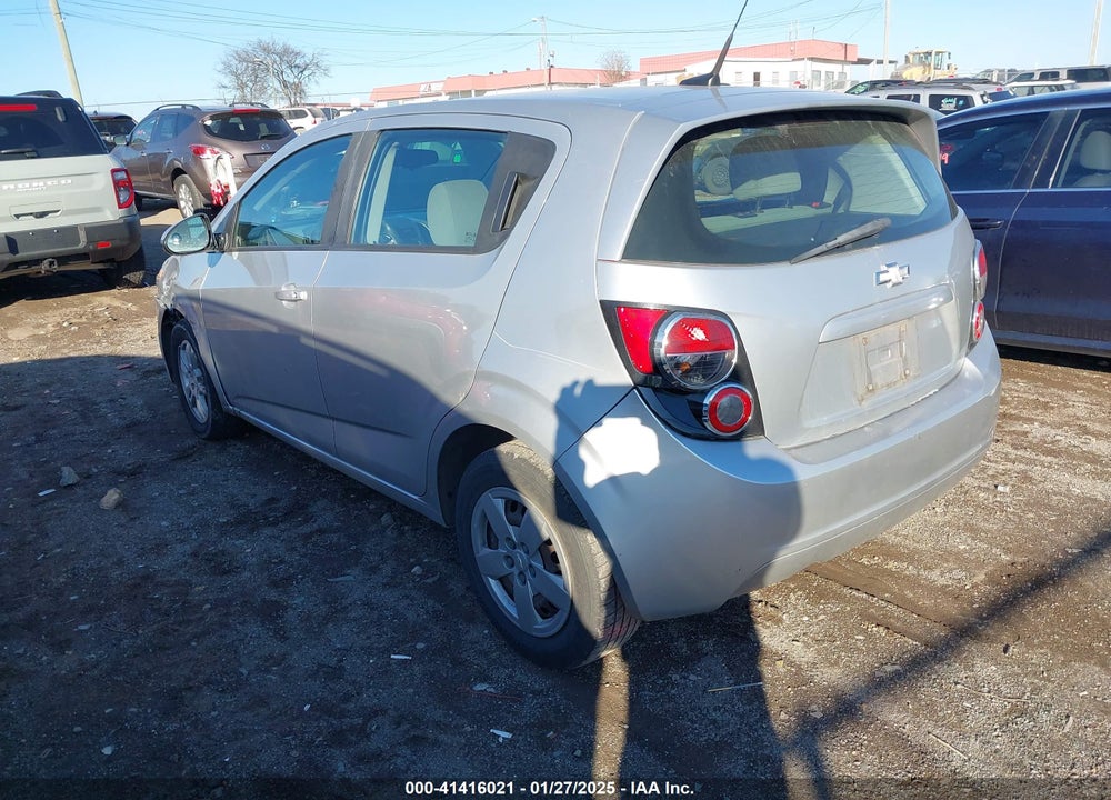 2014 CHEVROLET SONIC LS AUTO VIN: 1G1JA6SH9E4143156