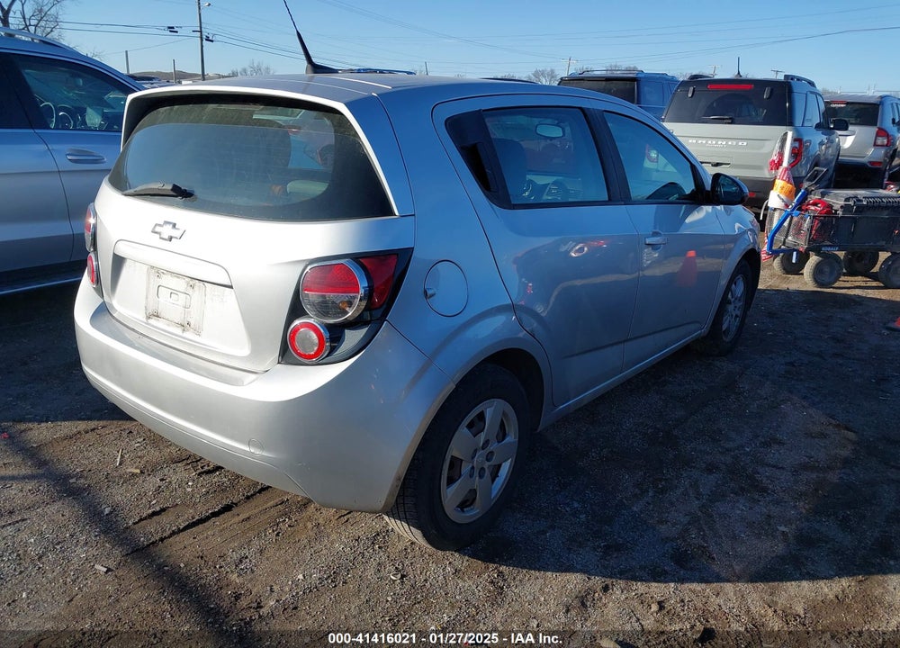 2014 CHEVROLET SONIC LS AUTO VIN: 1G1JA6SH9E4143156