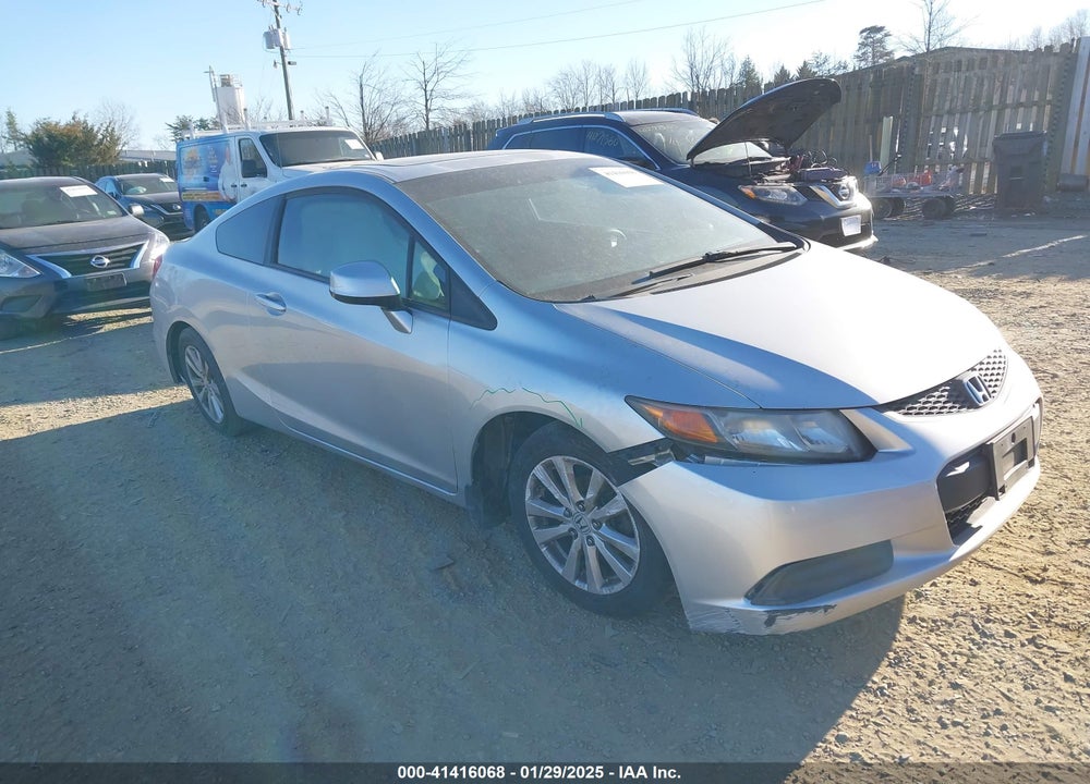 2012 HONDA CIVIC CPE VIN: 2HGFG3B88CH519485