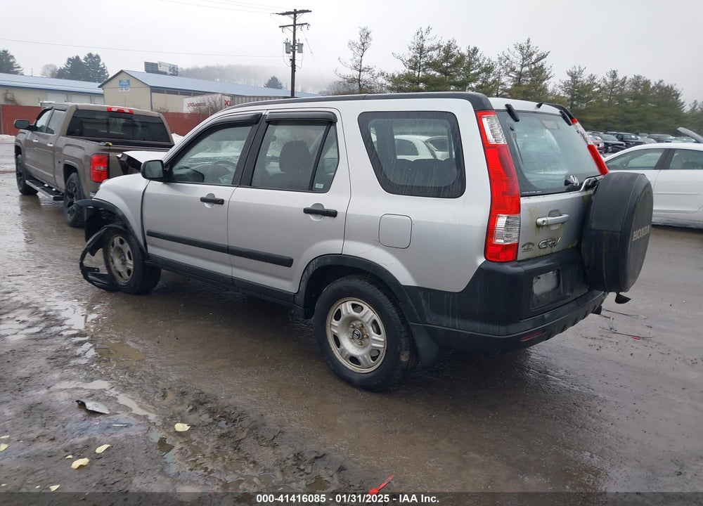 2006 HONDA CR-V LX VIN: JHLRD78596C023663