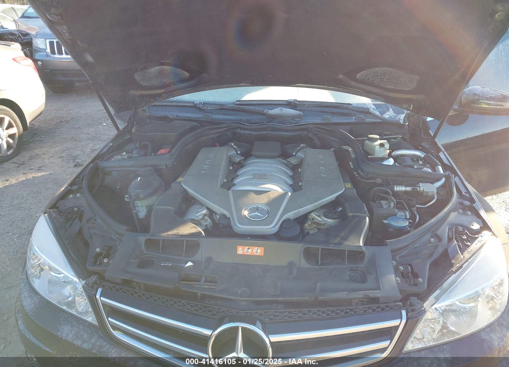 2011 MERCEDES-BENZ C 63 AMG VIN: WDDGF7HB4BF528125