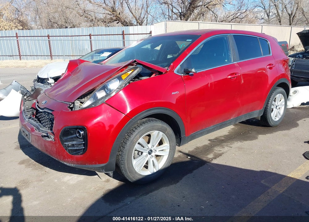 2018 KIA SPORTAGE LX VIN: KNDPMCAC9J7454883